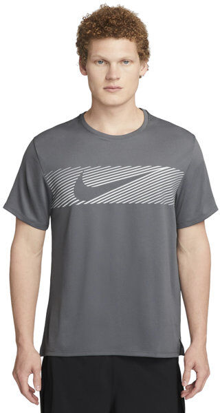 Nike Miler Flash - maglia running - uomo Dark Grey S