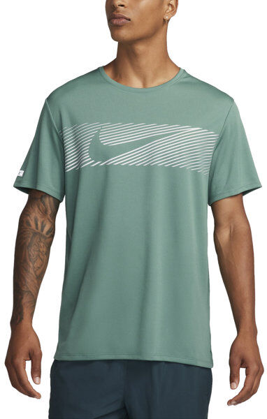 Nike Miler Flash - maglia running - uomo Green M