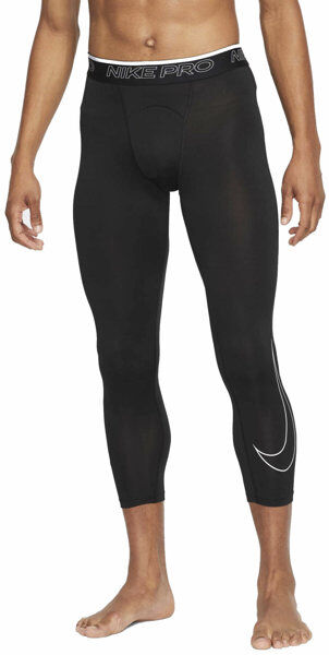 Nike Pro Dri-FIT M 3/4 - pantaloni fitness - uomo Black S