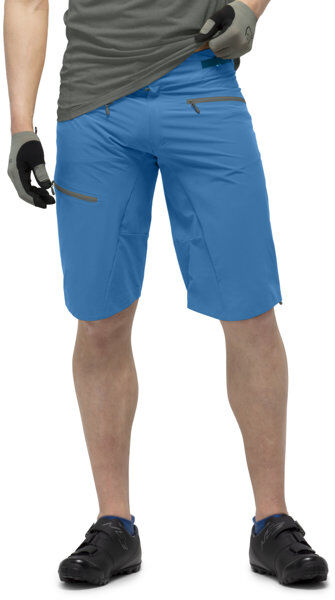 Norrona fjørå flex1 mid weight - pantaloni corti bici - uomo Light Blue/Grey XL