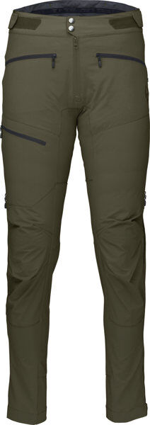 Norrona Fjørå Flex1 - pantaloni lunghi MTB - uomo Green/Black S