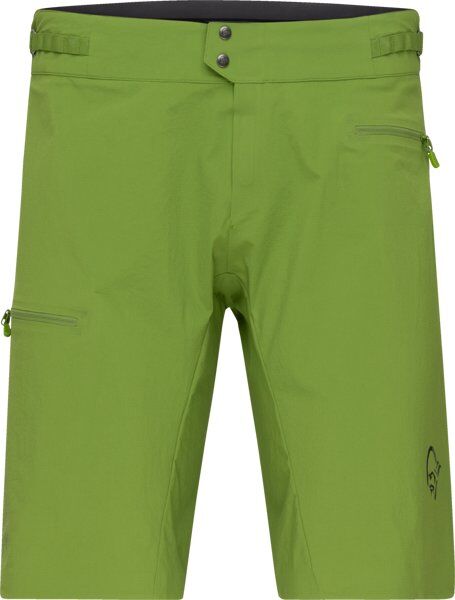 Norrona Fjora flex1 light Ms - pantaloni corti MTB - uomo Green L