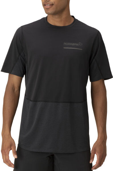 Norrona Senja Equaliser Lightweight Ms - T-shirt - uomo Black S