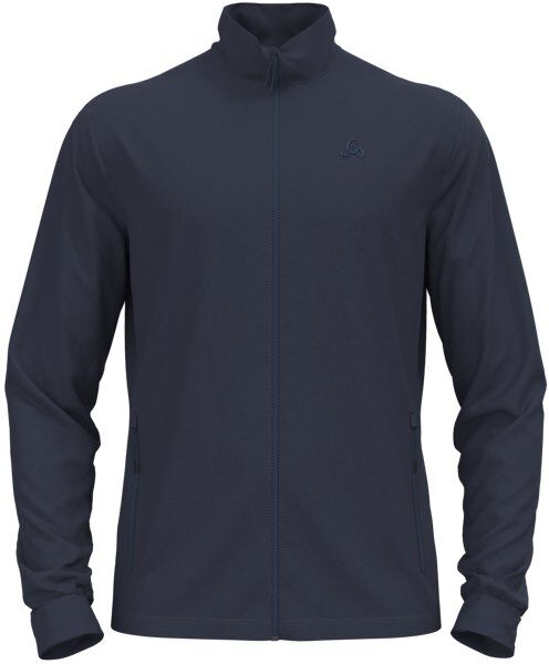 Odlo Berra Mid Layer - felpa in pile - uomo Dark Blue M