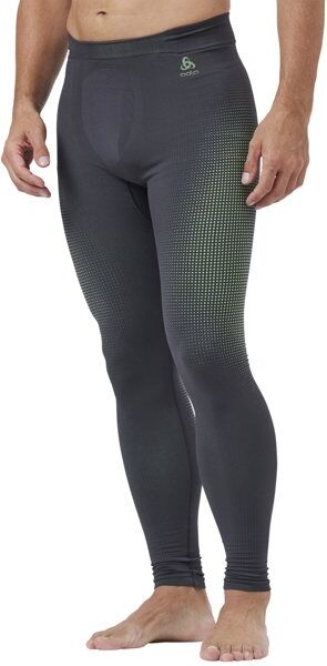 Odlo Performance Warm Eco Baselayer - calzamaglia - uomo Grey/Green M