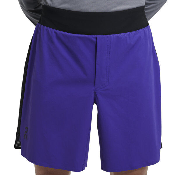 On Lightweight - pantali corti running - uomo Purple/Black L