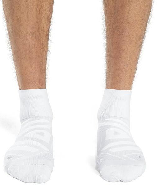 On Performance Mid Sock M - calzini running - uomo White S (EU 40-41)