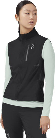 On Weather-Vest W - gilet running - dna Black M