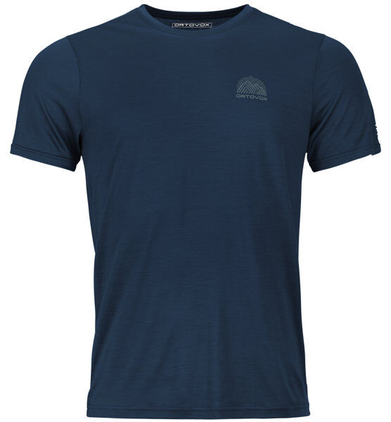 Ortovox 120 Cool Tec Mtn Stripe Ts M - maglietta tecnica - uomo Blue S