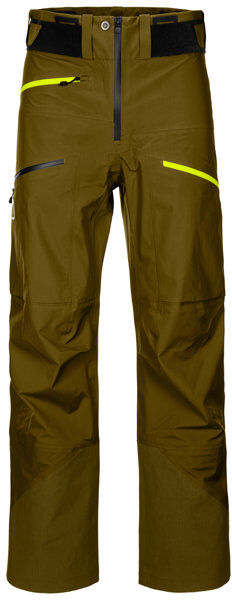 Ortovox 3L Deep Shell - pantaloni scialpinismo - uomo Green S