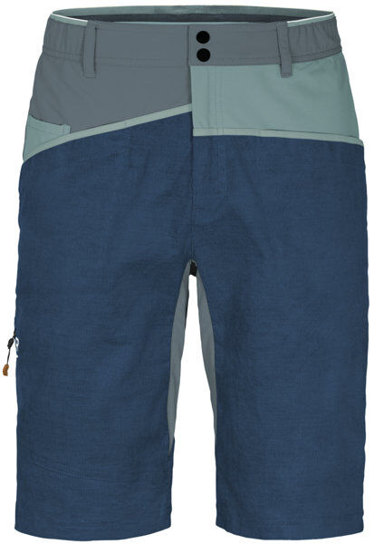 Ortovox Casale - pantaloni corti arrampicata - uomo Dark Blue/Green S