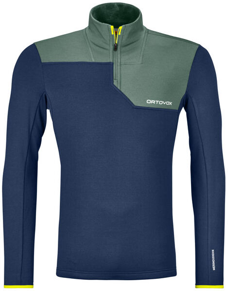 Ortovox Fleece Light Zip M - felpa in pile - uomo Blue/Green M