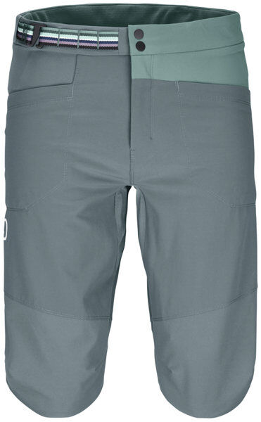 Ortovox Pala M - pantaloni corti arrampicata - uomo Green S