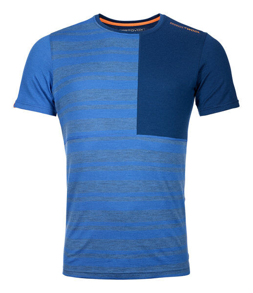 Ortovox Rock'n Wool M - maglietta tecnica - uomo Blue M