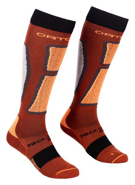 Ortovox Ski Rock N Wool M - calze da sci - uomo Orange 45/47