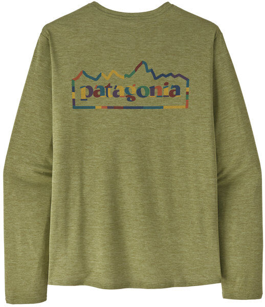 Patagonia M´s Long-Sleeved Capilene® Cool - maglia manica lunga - uomo Light Green/Multicolor M