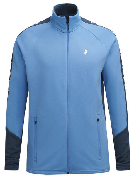 Peak Performance M Rider Zip - felpa in pile - uomo Light Blue S