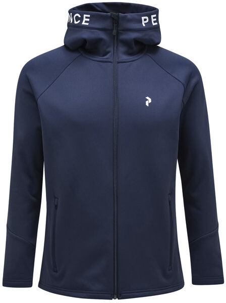 Peak Performance Rider Zip Hood M - felpa in pile - uomo Blue S