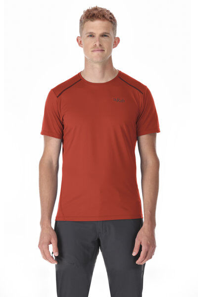Rab Force - t-shirt trekking - uomo Dark Red 2XL