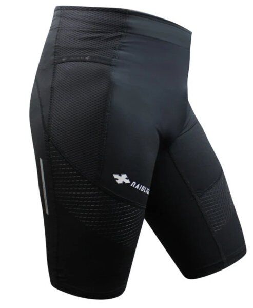 Raidlight Activ Stretch - pantaloni corti trail running - uomo Black S