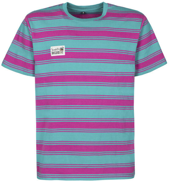 Rock Experience Fettuccini SS M - T-shirt - uomo Light Blue/Pink M