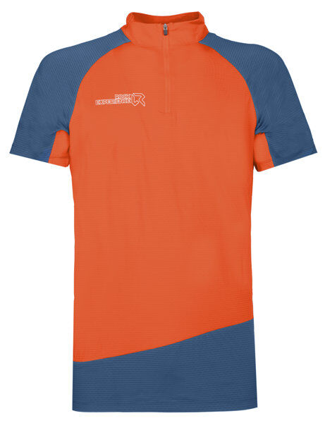 Rock Experience Merlin Ss Hz M - T-shirt - uomo Orange/Blue 3XL