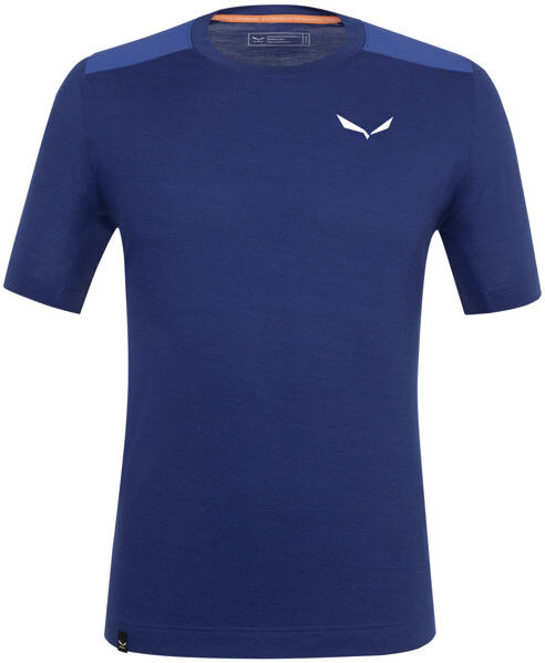 Salewa Agner Am - T-shirt arrampicata - uomo Blue/White 54