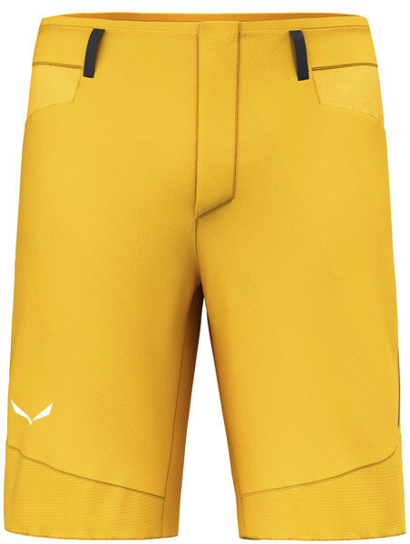 Salewa Agner Dst M - pantaloni corti arrampicata - uomo Yellow/Black/White 50