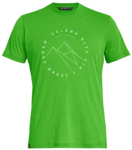 Salewa Alta Via Dri-Rel - t-shirt trekking - uomo Light Green 52