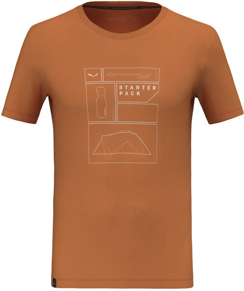 Salewa Eagle Pack Dry M - T-shirt - uomo Orange 54