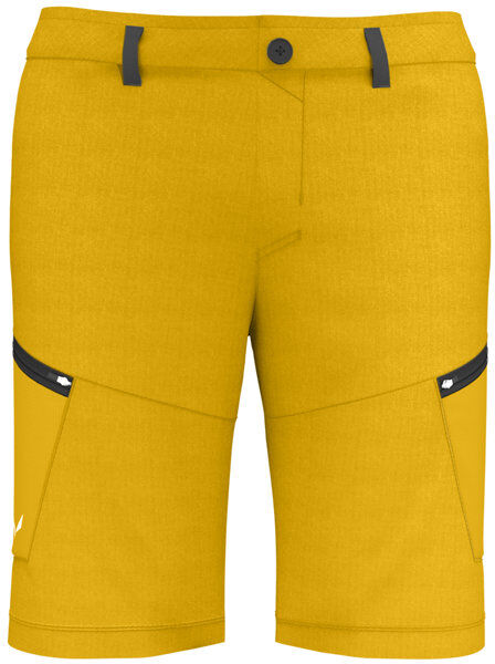 Salewa M Alpine Hemp Cargo - pantaloni corti arrampicata - uomo Yellow/Black/White 46