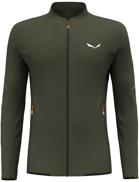 Salewa Pedroc Dst M Light - giacca softshell - uomo Dark Green/Black/Red 48