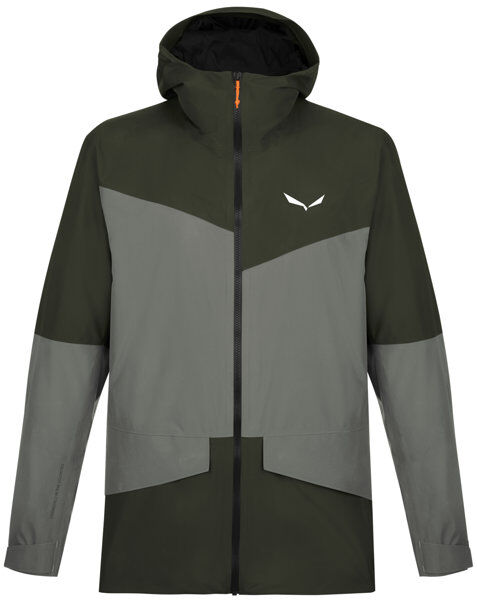 Salewa Puez GTX 2L M - giacca trekking - uomo Dark Green/Grey 46