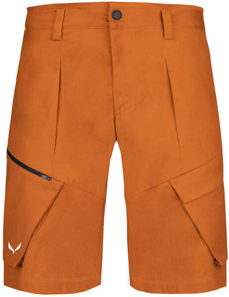 Salewa Puez Hemp M Cargo - pantaloni corti trekking - uomo Orange/Black/White 50