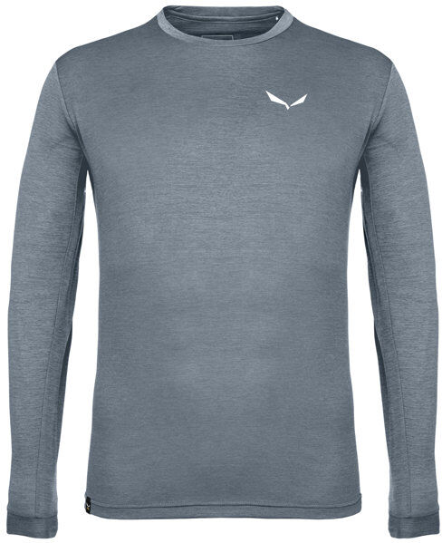 Salewa Puez Melange Dry L/S - maglia a maniche lunghe - uomo Grey/White 54