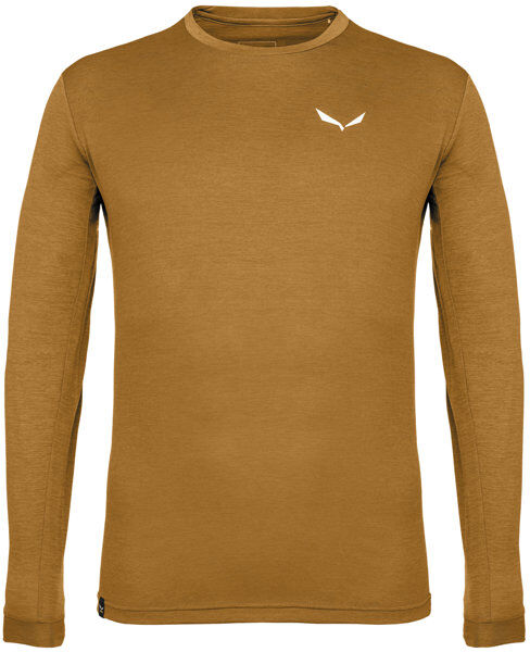 Salewa Puez Melange Dry L/S - maglia a maniche lunghe - uomo Brown/White 54