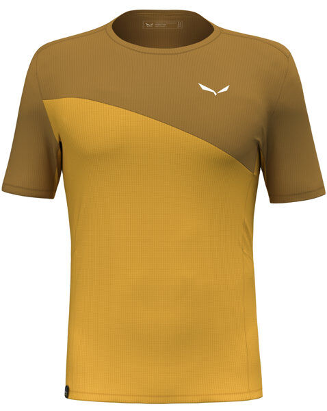 Salewa Puez Sport Dry M - T-shirt - uomo Dark Yellow/Yellow 56