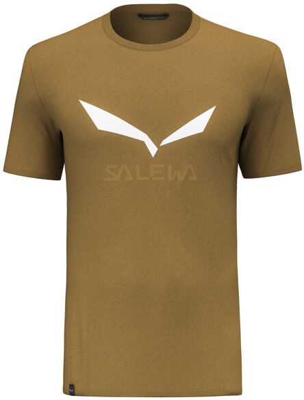 Salewa Solidlogo Dri-Release - T-shirt trekking - uomo Brown/White/Brown 54