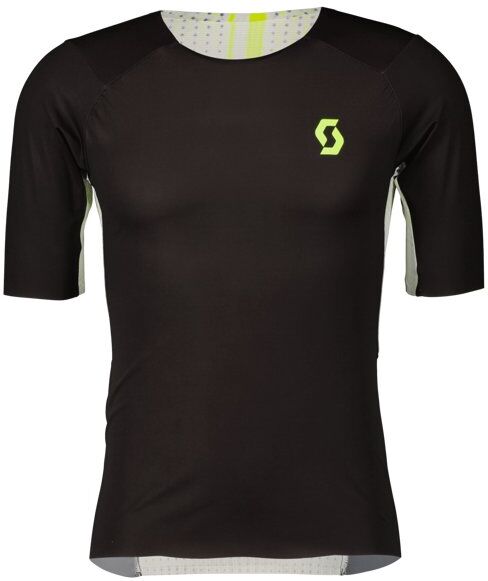 Scott M RC Run Ultra SS - maglia trail running - uomo Black/Yellow L