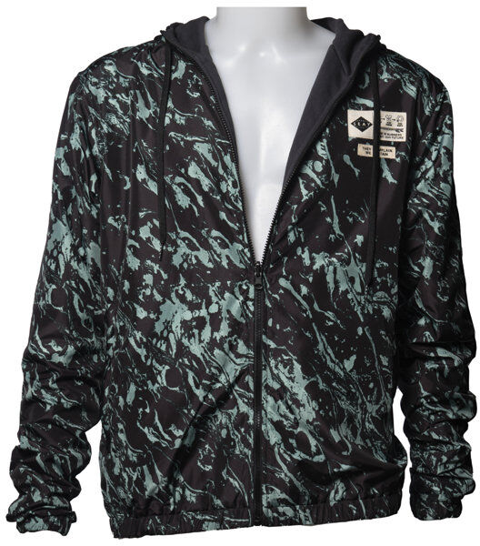 Seay Pacific - giacca tempo libero - uomo Black/Green XL