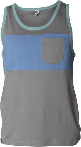 Snap Two-colored Pocket - top arrampicata - uomo Dark Grey/Blue XL