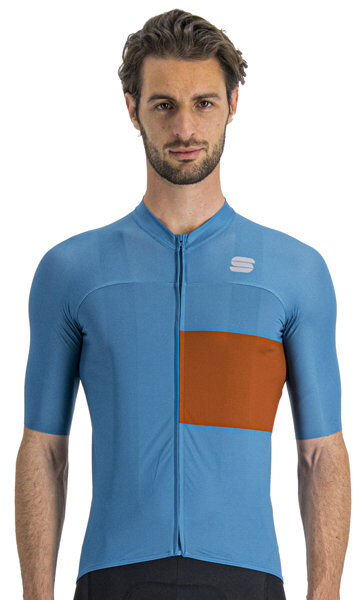 Sportful Snap - maglia ciclismo - uomo Blue/Orange S