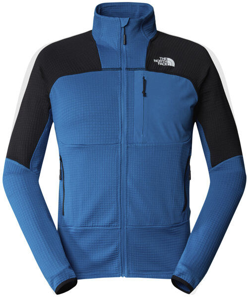 The North Face M Stormgap Powergrid Hoodie - felpa in pile - uomo Light Blue/Black M