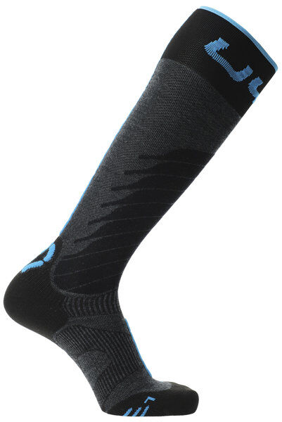 Uyn Ski One Merino - calze da sci - uomo Black/Blue 42/44