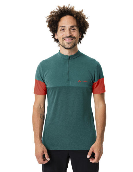 Vaude Altissimo Shirt II - maglia MTB - uomo Green/Orange S