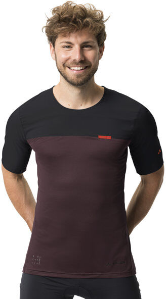 Vaude M Kuro II - maglia ciclismo - uomo Bordeaux/Black M