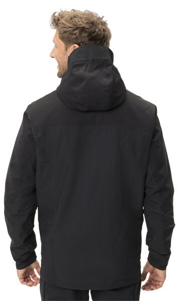Vaude M Miskanti 3in1 II - giacca con cappuccio - uomo Black S
