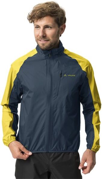 Vaude Drop III - giacca ciclismo - uomo Dark Blue/Yellow XL