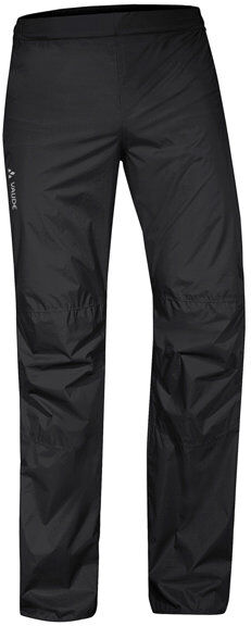 Vaude Drop II - pantaloni antipioggia - uomo Black S/SHORT