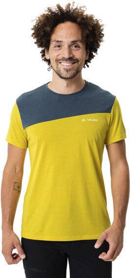 Vaude Sveit - T-shirt - uomo Yellow/Blue M